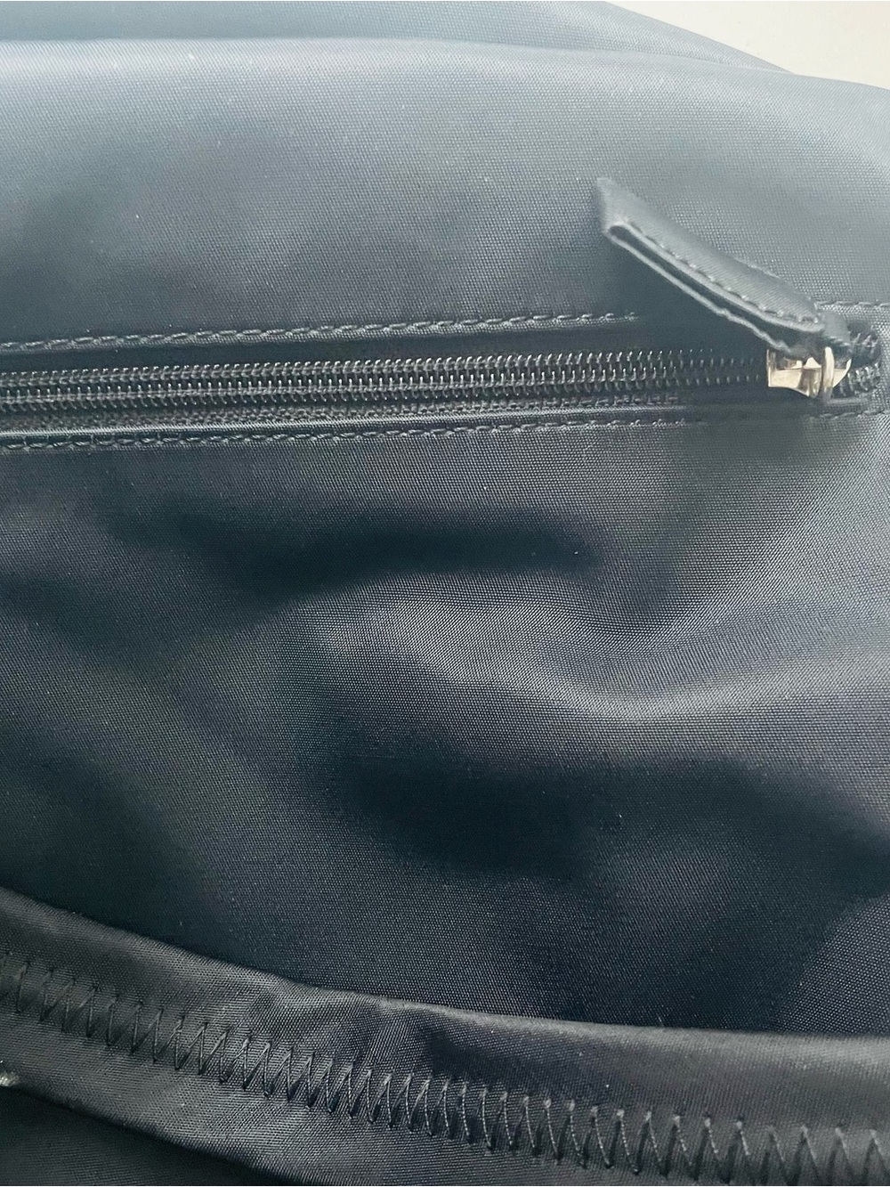 GAP Black Everyday Backpack Y2K Drawstring durable Nylon - Picture 5 of 5